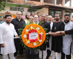 বীর মুক্তিযোদ্ধা এডভোকেট অধ্যক্ষ আফজল খান সাহেবের 2য় মৃত্যু বার্ষিকী উপলক্ষে ফুল দিয়ে শ্রদ্ধা